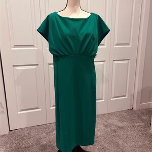 Calvin Klein Green Midi Dress